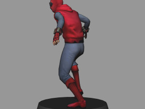 Spiderman homemade suit - spiderman homecoming 3D Модель