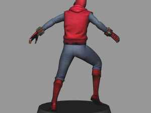 Traje casero de Spiderman - regreso a casa del hombre ara&ntilde;a Modelo 3D