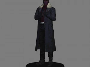 Falcon and the winter soldier pack x 3 low poly 3D Model