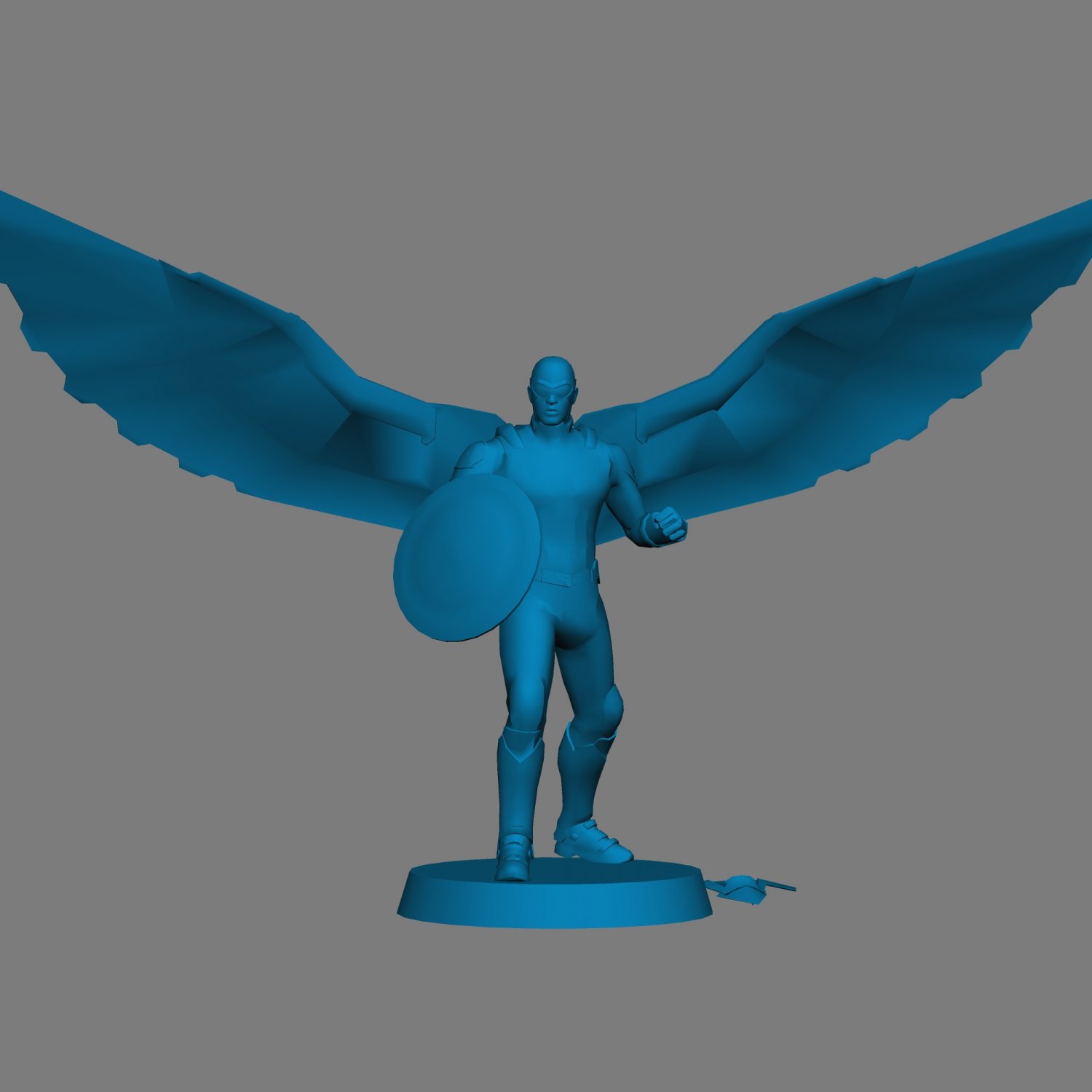 Falcon And The Winter Soldier Pack X 3 Low Poly 3D Модель In.