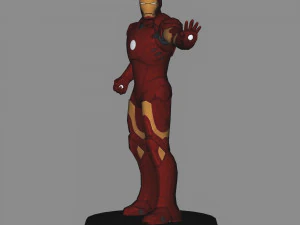 Ironman pack x 12 armors low poly 3D Model