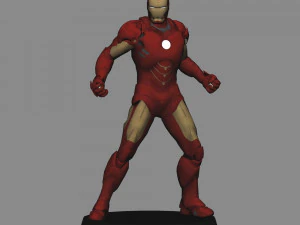 Ironman pack x 12 armors low poly 3D Model