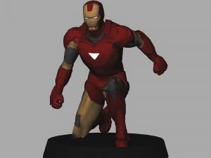 Ironman pack x 12 armors low poly 3D Model