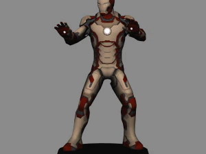 Ironman pack x 12 armors low poly 3D Model