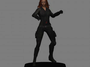 Captain america civil war pack x 12 characters low poly 3D Model