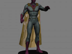Captain america civil war pack x 12 characters low poly 3D Model
