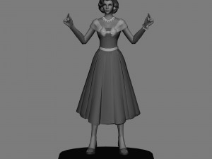 Wandavision pack x 6 characters low poly 3Dモデル