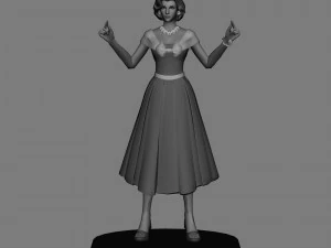Wandavision pack x 6 characters low poly 3D Model