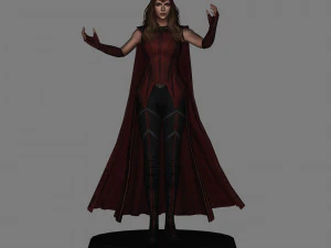 Wandavision pack x 6 characters low poly 3D Model