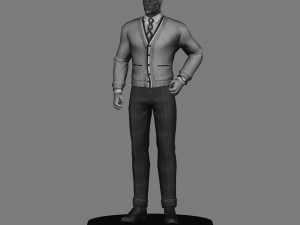 Wandavision pack x 6 characters low poly 3Dモデル