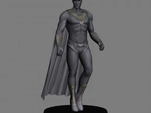 Wandavision pack x 6 characters low poly 3D Model
