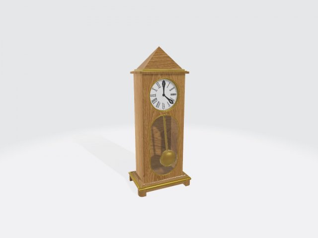 clock 3Dモデル .c4d .max .obj .3ds .fbx .stl .blend 