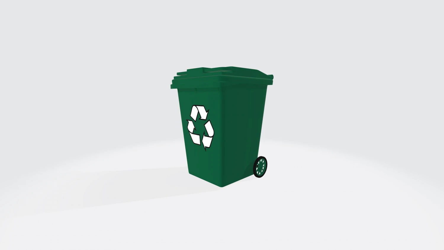 Trash can 3D Model .c4d .max .obj .3ds .fbx .stl .blend 