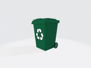 Poubelle Modèle 3D