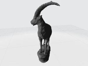 Capric&oacute;rnio Modelo 3D