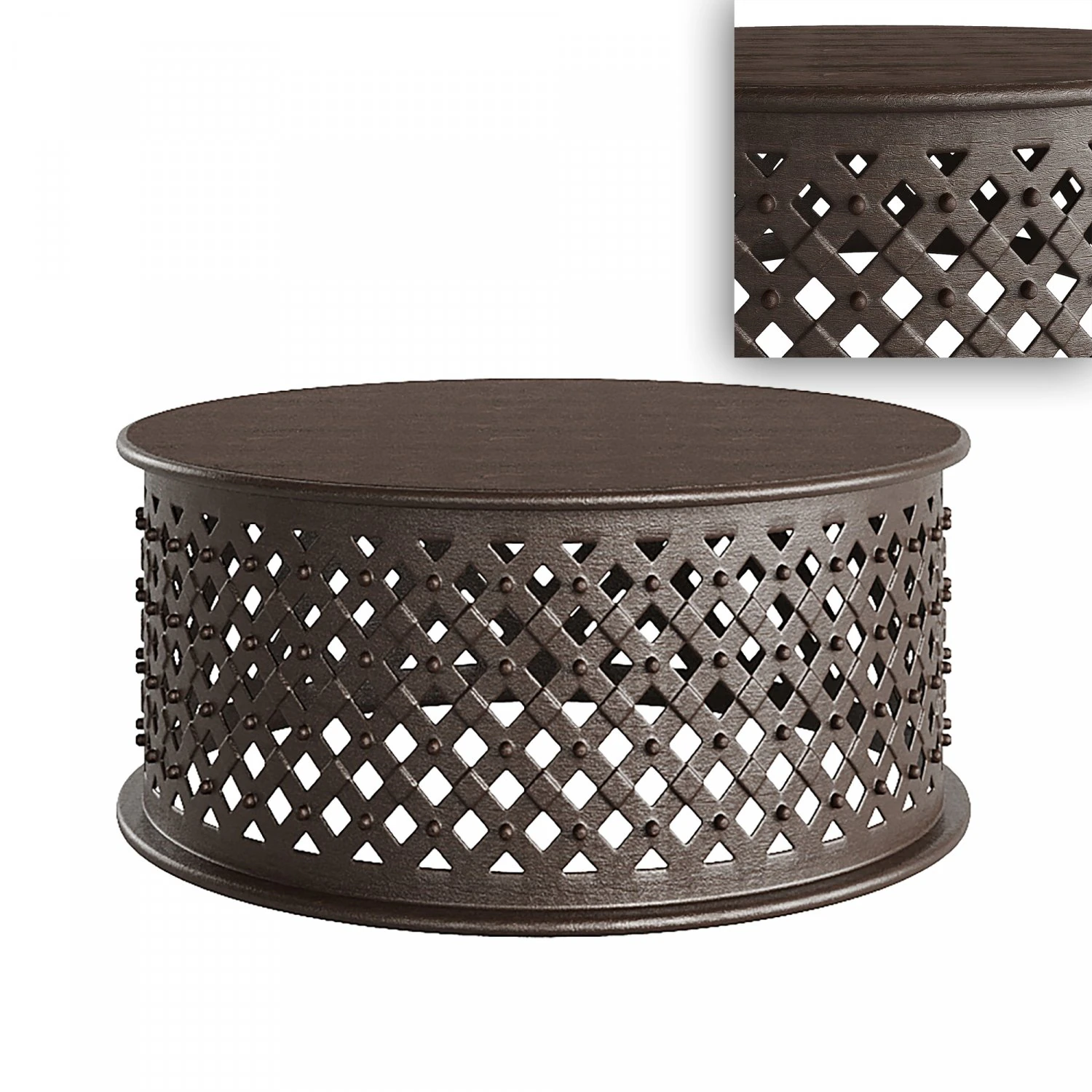 Coffe table bornova 3D Model .c4d .max .obj .3ds .fbx .stl .blend 