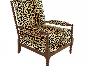 Krzesło Shiloh Spool Model 3D