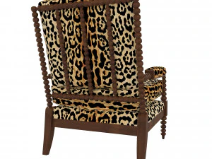 Shiloh Spool Chair 3D Model