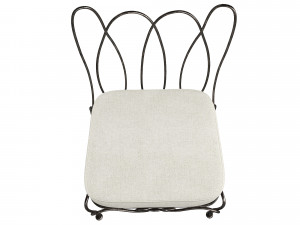 Suzanne Kasler Whimsical Chair with Cushion Modelo 3D