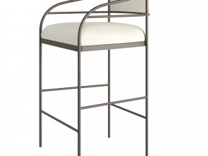 Levitt Counter Stool 3D मॉडल