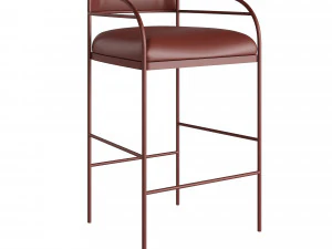 Levitt Counter Stool 3D Model