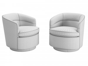 Viv Swivel Chair 3D 模型