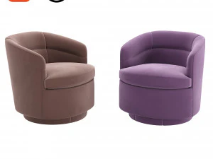 Silla giratoria Viv Modelo 3D