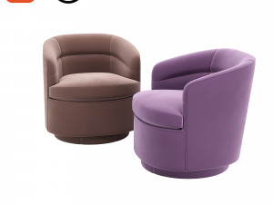 Viv Swivel Chair 3D 模型