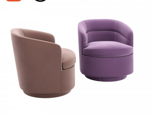 Viv Swivel Chair 3D 模型