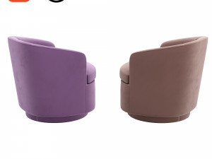 Viv Swivel Chair 3D 模型