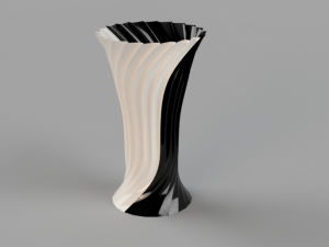 vaseblackwhite Modelo 3D