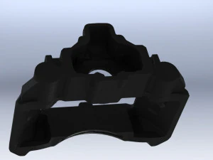 man brake caliper 81 50804 6088 body 3d reverse engineering 3D Model