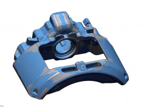 man brake caliper 81 50804 6088 body 3d reverse engineering 3D Model