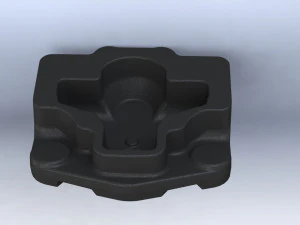 man brake caliper 81 50804 6088 body 3d reverse engineering 3D Model