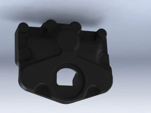 man brake caliper 81 50804 6088 body 3d reverse engineering 3D Model