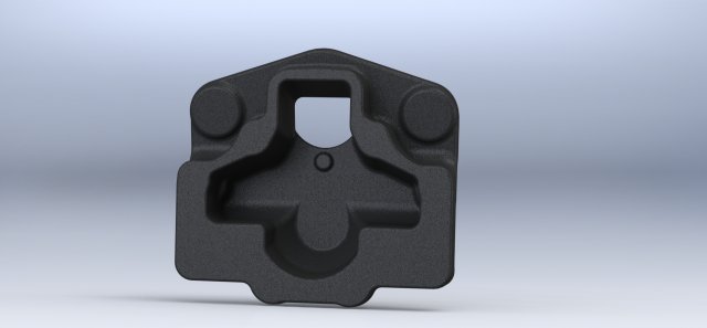 man brake caliper 81 50804 6088 cover 3d reverse engineering Modèle 3D .c4d .max .obj .3ds .fbx .stl .blend