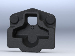 man brake caliper 81 50804 6088 cover 3d reverse engineering 3D 模型