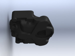 man brake caliper 81 50804 6088 cover 3d reverse engineering Modèle 3D