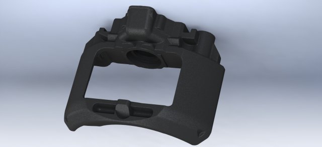 man brake caliper 81 50804 6088 body-cover 3d reverse engineering 3D 모델 .c4d .max .obj .3ds .fbx .stl .blend 