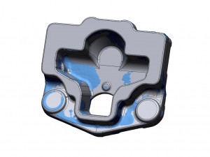 man brake caliper 81 50804 6088 body-cover 3d reverse engineering 3D 모델