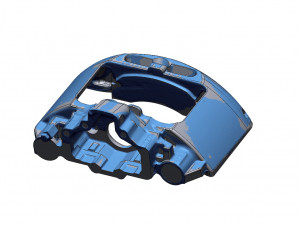 man brake caliper 81 50804 6088 body-cover 3d reverse engineering 3D 모델