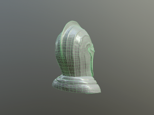 knights helmet 3D Model