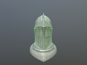 knights helmet 3D Model