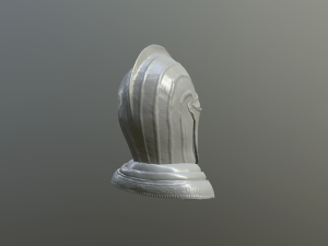 knights helmet 3D Model