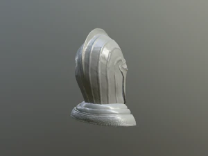 기사 헬멧 3D 모델