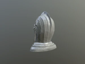 기사 헬멧 3D 모델