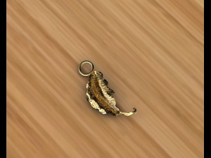 leaf pendant 3Dモデル