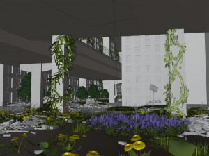 Abandoned street 3Dモデル
