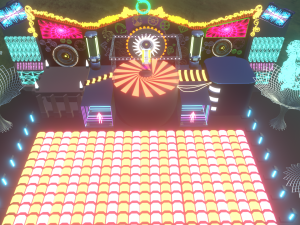 Show stage Model 3D