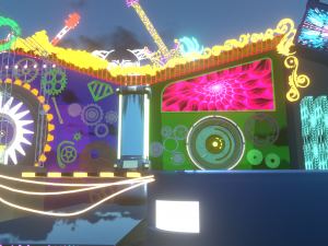 Show stage Model 3D